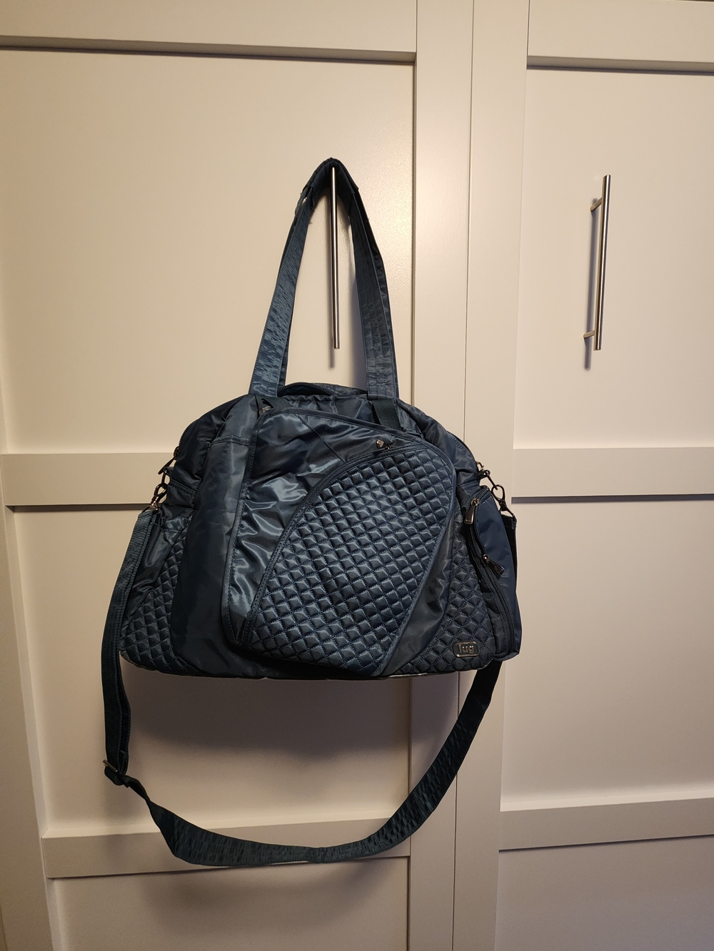 Lug Cartwheel Teal Blue Women's Tote Bag - Lightweight Everyday Shoulder Bag